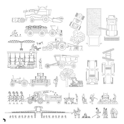 Sketch Of Industrialized Agriculture