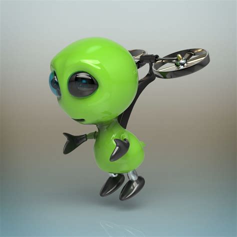 Alien Robot Model 3D Free 的图像结果