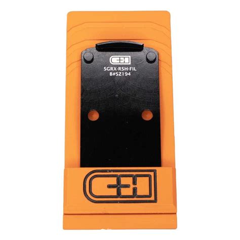 C&H Precision Pistol Red Dot Adapter Plate for SIG P320 RX Series