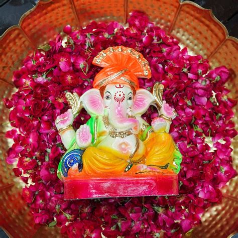 Buy 1FEET Modaya Eco-Friendly Ganpati | Plant-A-Ganesha Online in India ...