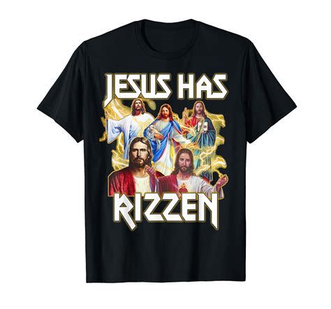 Jesus Has Rizzen, Christian Bible Faith, Christian Religion Men Women ...