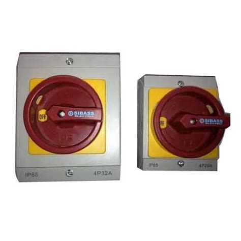 Switch Disconnector - SIBASS ISOLATOR SWITCH Trader - Wholesaler ...