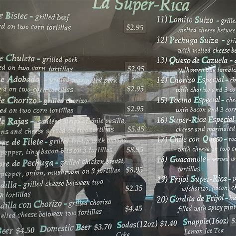 LA SUPER-RICA TAQUERIA, Santa Barbara - Menu, Prices & Restaurant ...