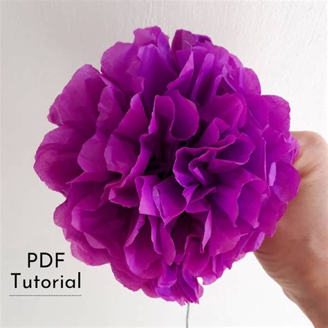 Image result for DIY Tissue Flower Tutorial