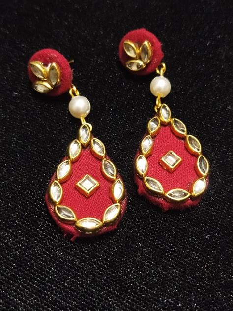 Image result for Fabric Jewelry Tutorial