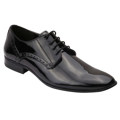 Buy Harrytech London Alan Mens Derby Shoes with TPR Sole Black at Amazon.in