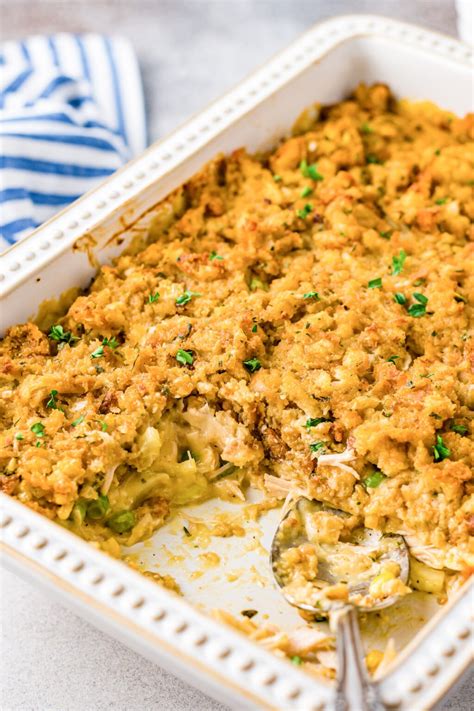Turkey Stuffing Casserole