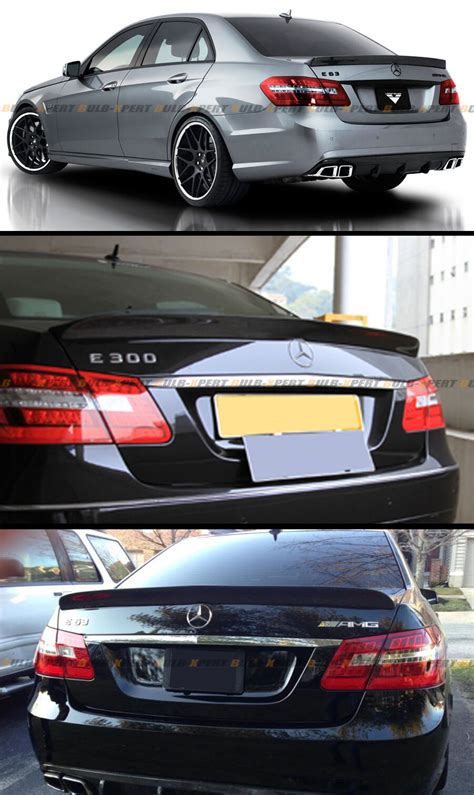 Buy For 10-16 Mercedes Benz W212 E63 Amg Sedan High Kick Carbon Fiber ...