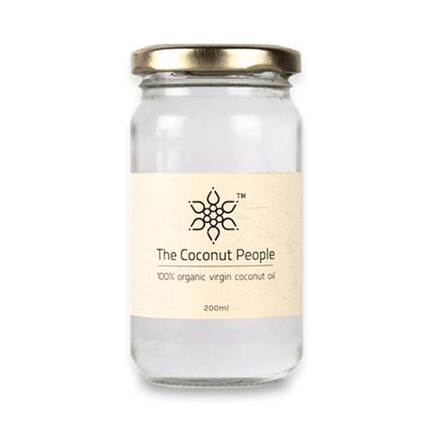 100% Organic Virgin Coconut Oil (200ml) – The Coconut People