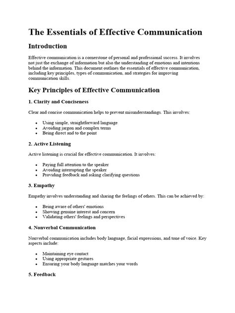 Image result for Components of Effective Communication