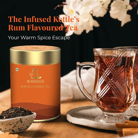 Rum Flavoured Tea | Rum Flavoured Black Tea Price – THE INFUSED KETTLE