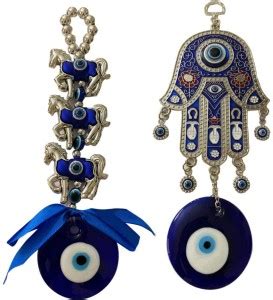 Ryme Feng Shui / Vastu Horse Evil Eye & Turkish Hamsa Hand Evil Eye ...