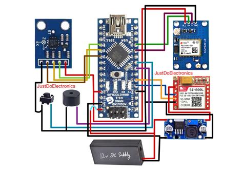 Image result for Car Crash Alert System Using Arduino