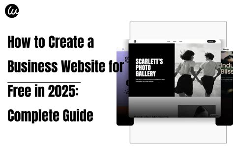 How to Create a Business Website for Free in 2025: Complete Guide