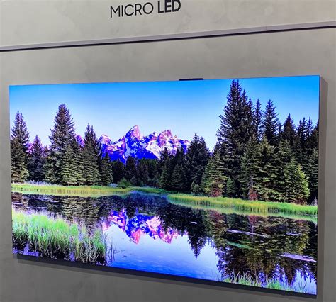 246 Micro LED TV 的图像结果