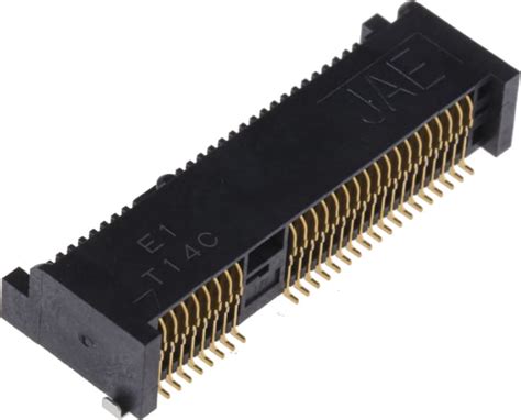 MM60-52-B1-E1 JAE | JAE, MM60 52 Way Right Angle PCI, Mini PCIe Memory ...