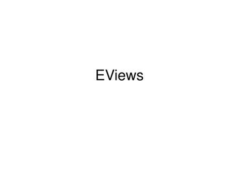 Image result for Excel EViews