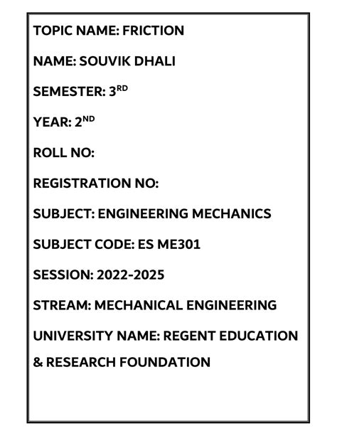 Ilovepdf merged - DFHHSET - TOPIC NAME: FRICTION NAME: SOUVIK DHALI ...