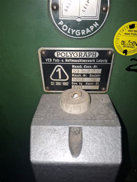 POLYGRAPH 39 3/4 /2 - Annan Graphische Maschinen GmbH