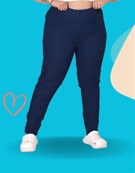 Denim Jeggings | Stretchable and Premium | Navy Blue