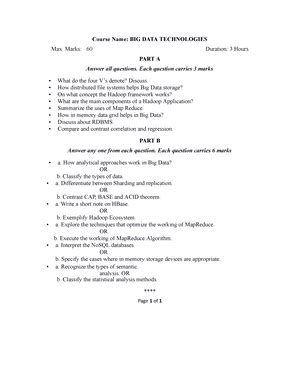 BD Sample 1383 - useful questions for refreshment - Sample questions ...