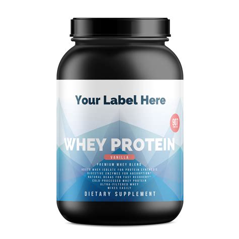Protein Whey 2lb Vanilla - Rocktomic Labs Store