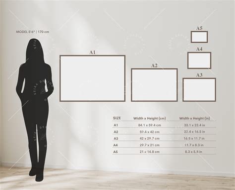 Buy Wall Art Size Guide, Frame Size Guide, Print Size Guide, Comparison ...