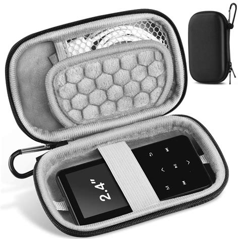 AGPTEK MP3 MP4 Player Case, Portable Music Player Case with Metal ...