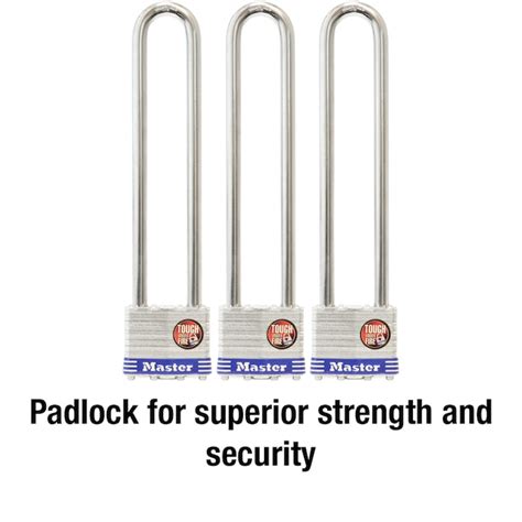 Master Lock Outdoor Padlock key , 1-3/4-in Wide x 5-3/4-in Shackle ...