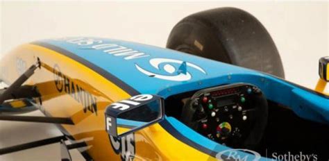 Sale a subasta el Renault R24 de Fernando Alonso: Este es su precio