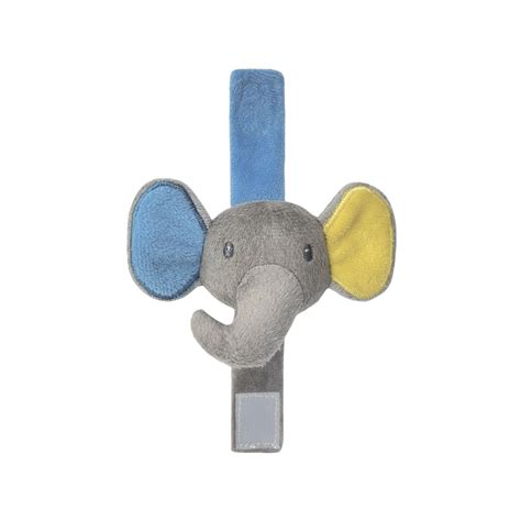 Elephant Wrist Rattle – Soft Rattle Toy for Babies | Abracadabra