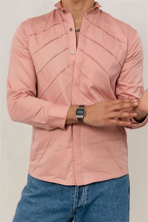 Pyramid Pin Tuck Shirt – Sazvit