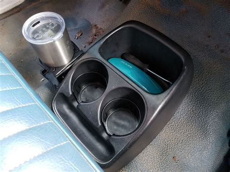 Floor mounted cup holder from a Ranger... (pics) - Ford Truck ...
