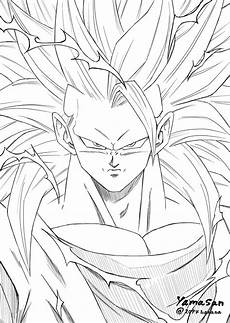 Il Volto Di Goku Super Sayan Disegno Da Colorare Gratis Free Photos