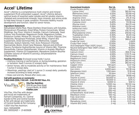 Accel Lifetime Health and Wellness Formula - for Senior and Recovering ...