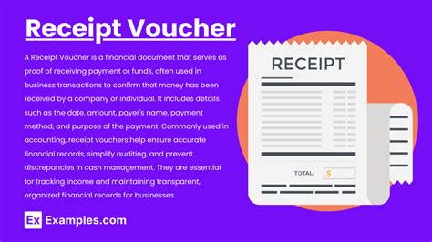 Image result for Receipt Voucher Example