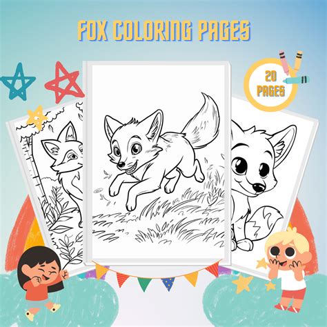 Free Chinese Fox Coloring Pages [2025]