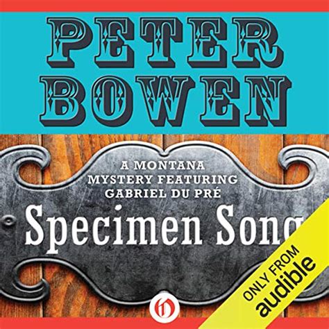 Specimen Song: A Gabriel Du Pre Mystery, Book 2 (Audio Download): Peter ...