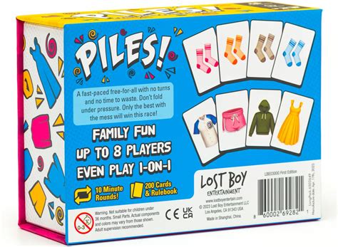 Piles Card Game