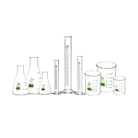 RAJAS Mixed Glassware Set of 9 Pieces, Includes 3 Erlenmeyer Flask (50 ...