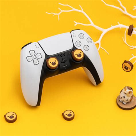 Buy GeekShare 4PCS Joy Con Thumb Grip Set Joystick Caps Cover for PS4 ...