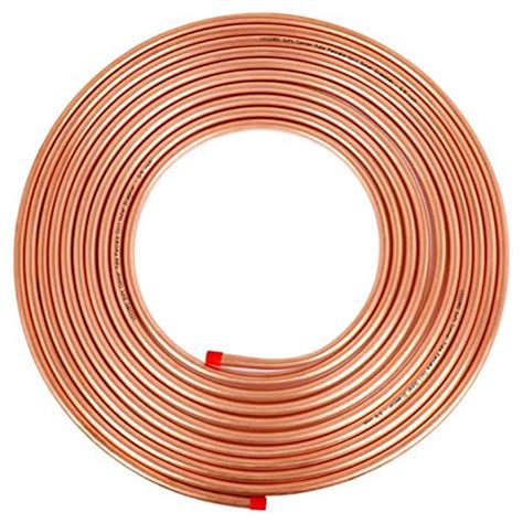 PJ AIR Soft Copper Tube, Outer Dia, Wall Thickness 25 swg (3/8 INCH 6 ...