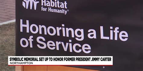 Former President Jimmy Carter honored by Pioneer Valley Habitat for ...