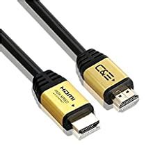 Buy C&E 6ft(1.8M) High Speed Ultra 4K HDMI Cable with Ethernet Gold (6 ...