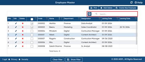 Employee Master
