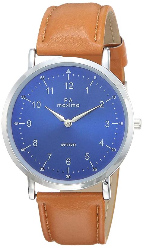 Maxima Men's Blue Dial Analog Watch-O-57121LAGI : Amazon.in: Fashion