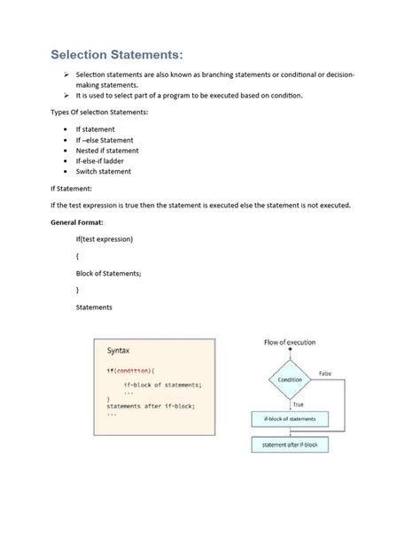 Image result for Selection Statement Java