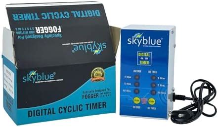 skyblue Digital Cyclic Timer for Fogger, Hydroponics & Cooling Systems ...