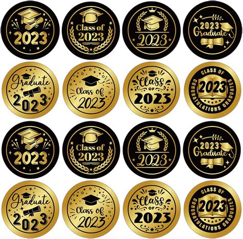 FLYAB 112pcs Graduation Candy Stickers Class of 2023 India | Ubuy
