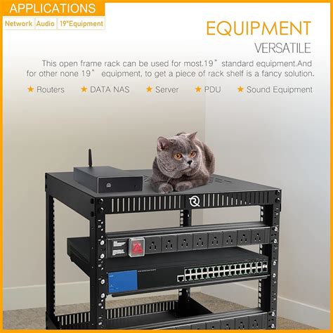 RIVECO 6U Network Rack with Reinforced Top & Bottom India | Ubuy